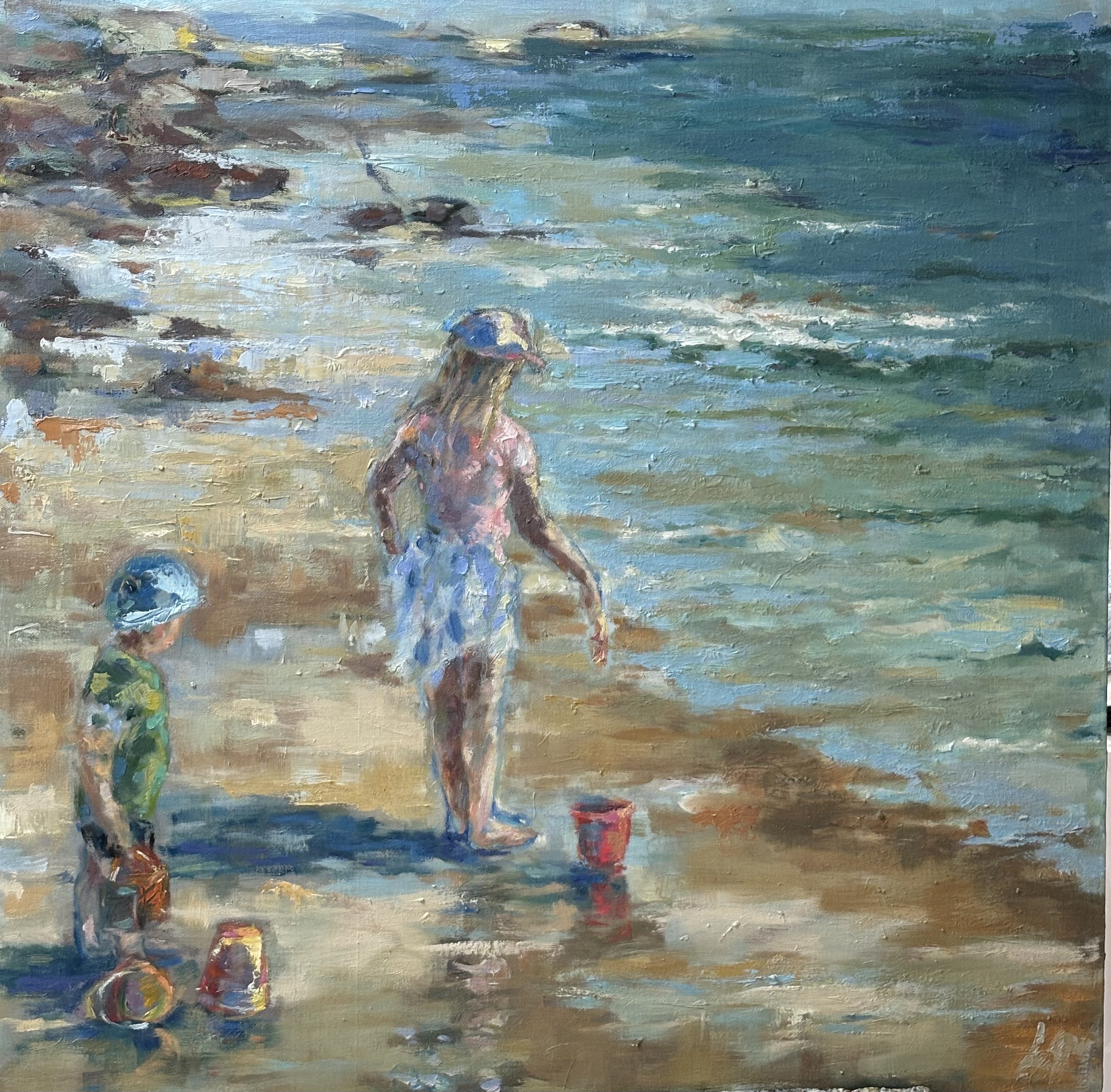 Strandtur på Sydlangeland